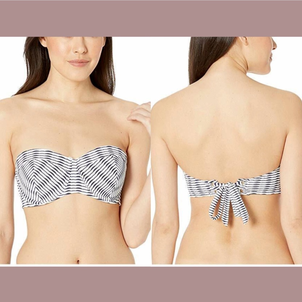 NWD‎ Tommy Bahama [ Large ] Island Cays Underwire Strapless Bikini Bra